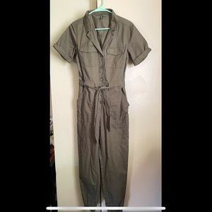 H&M khaki green Jumpsuit